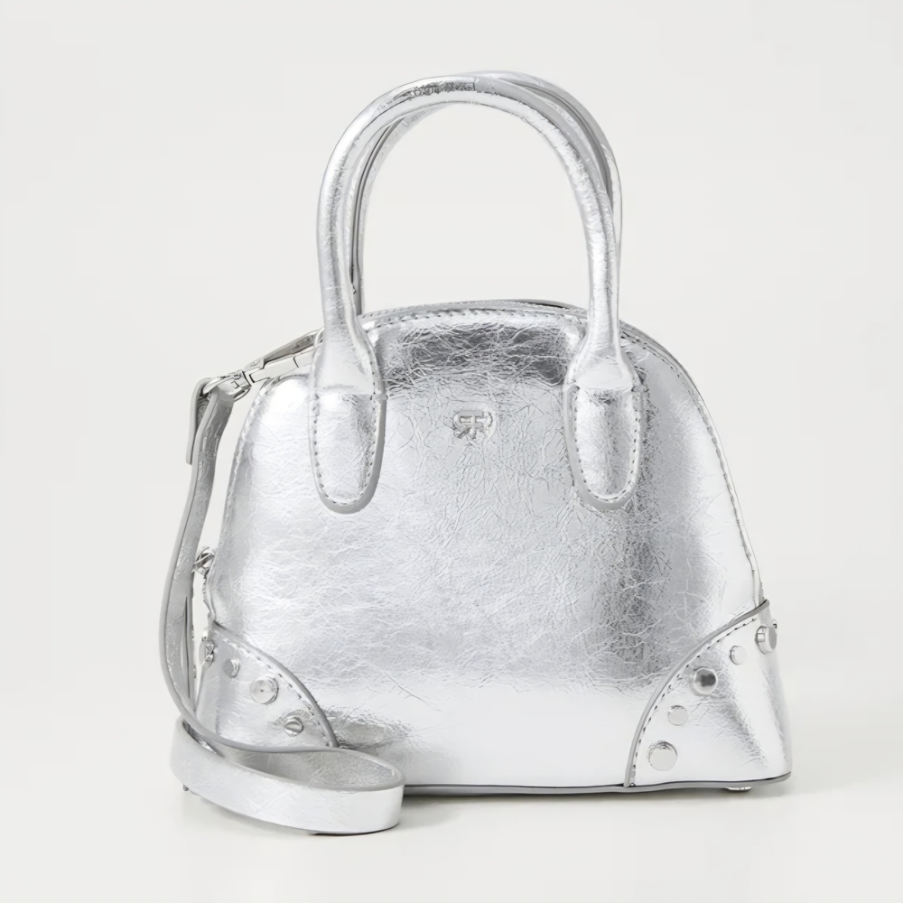Silver Crossbody Bag Kravitz